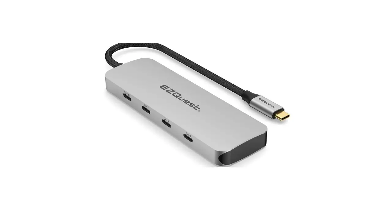 Ezquest X40027 Usb-c Gen 2 Hub Adapter 7-port Instruction Manual