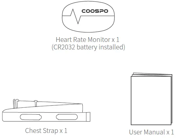 COOSPO H6 Heart Rate Monitor-1