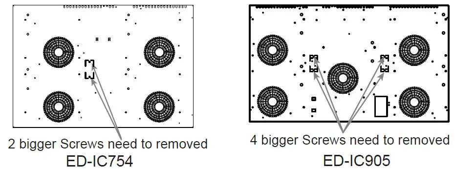 Disassembly bottom base