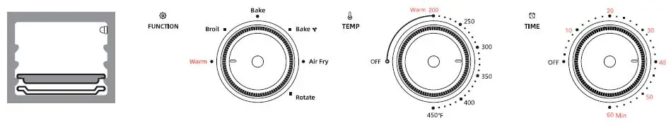 HAUSWIRT K5M Air Fryer Oven-14