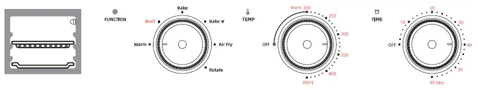 HAUSWIRT K5M Air Fryer Oven-15