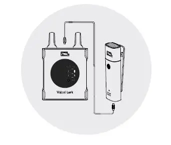 PIXEL Voical Lark 2-Person Wireless Microphone System-13