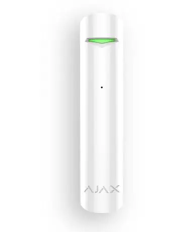 AJAX 0001245 GlassProtect White Wireless Glass Break Image