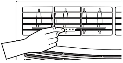 GE APPLIANCES AHEE06AC Room Air Conditioner - Air Direction
