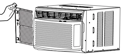 GE APPLIANCES AHEE06AC Room Air Conditioner - Air Filter