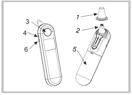 JOYTECH DET-1013b Infrared Ear Thermometer- Description