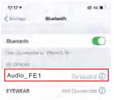 Shenzhen Nkl Technology FE1 Smart Bracelet - Audio 1