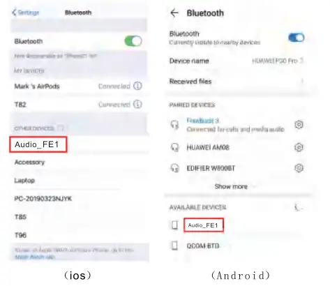 Shenzhen Nkl Technology FE1 Smart Bracelet - Phone call 1