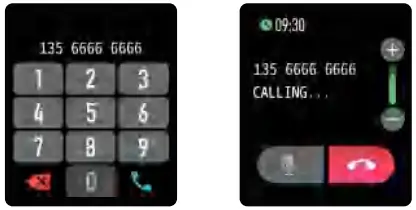 Shenzhen Nkl Technology FE1 Smart Bracelet - Phone call