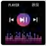 Shenzhen Nkl Technology FE1 Smart Bracelet - Player Shutter