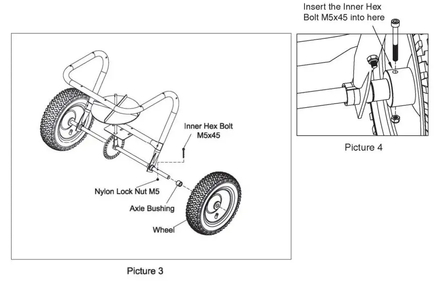 ytilnternational 125LB Tow-Behind Spreader - Assembly Instructions 2