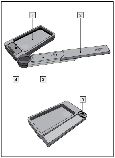 AURIOL Z29652A LED Magnifying Glass - 1