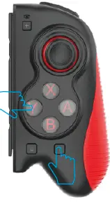 SaitaKE STK-I5 Wireless Controller for NS-fig5