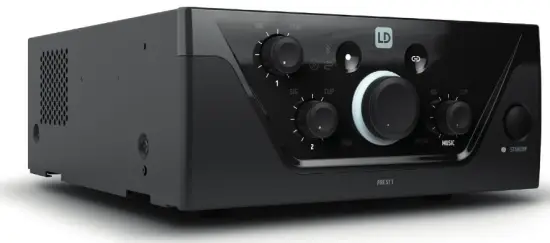 LD Systems PRE ST 1 4 Channel Stereo Mixer Preamplifier Ldprest1