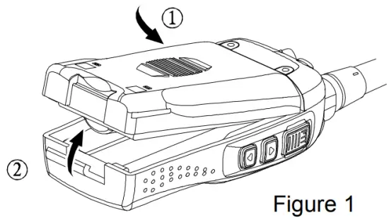 Install/remove the battery pack