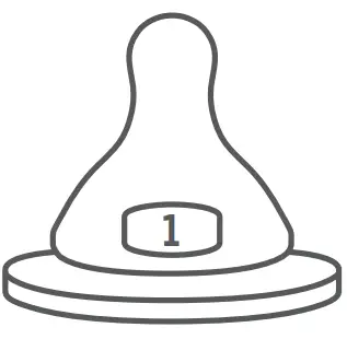 Chicco Duo 5oz. Hybrid Baby Bottle-