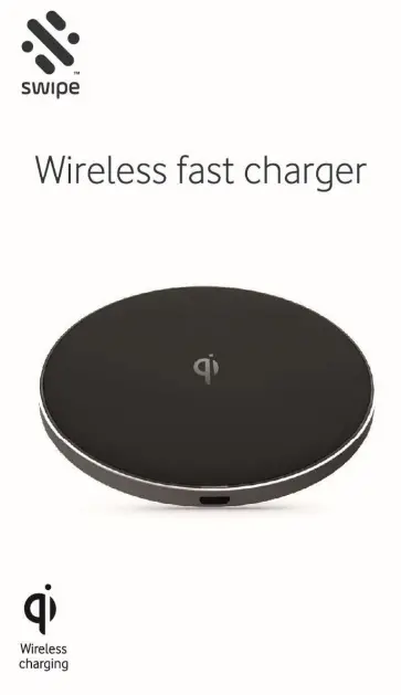 swipe CP12 Wireless Fast Charger User Guide