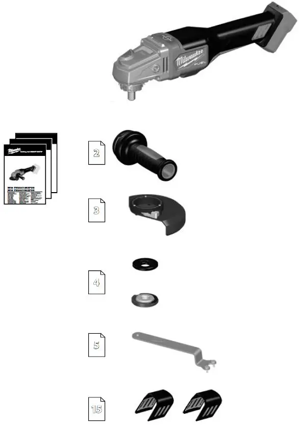 milwaukee FHSAG125XPDB M18 Fuel High Performance 125 mm Braking Grinder-1
