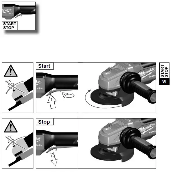 milwaukee FHSAG125XPDB M18 Fuel High Performance 125 mm Braking Grinder-12