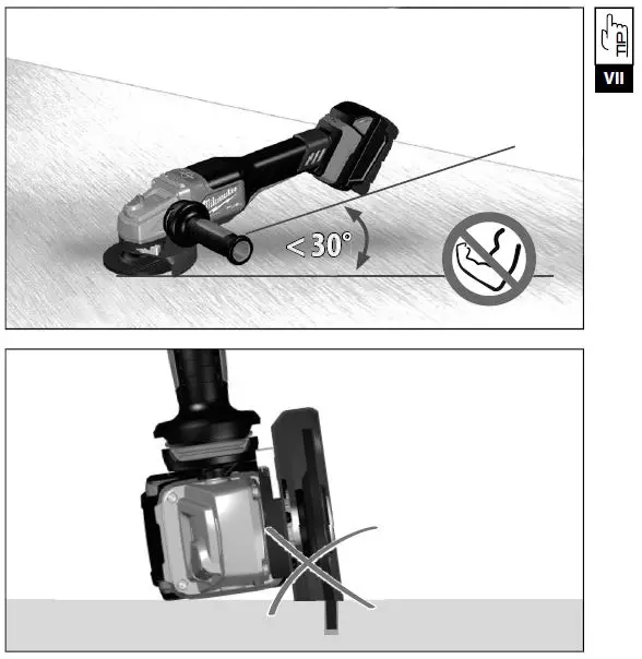 milwaukee FHSAG125XPDB M18 Fuel High Performance 125 mm Braking Grinder-14