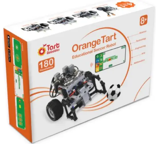 Tart Robotics Orange Tart Educational Soccer Robot