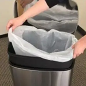 CHANGE THE TRASH BAG