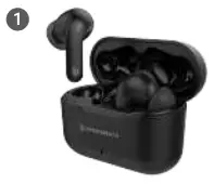 CROSSBEATS EPIC Touch Enabled Earbuds with ANC Mode - PAIRING