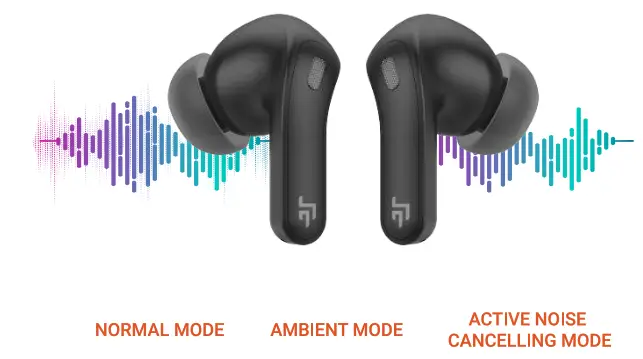 CROSSBEATS EPIC Touch Enabled Earbuds with ANC Mode - en