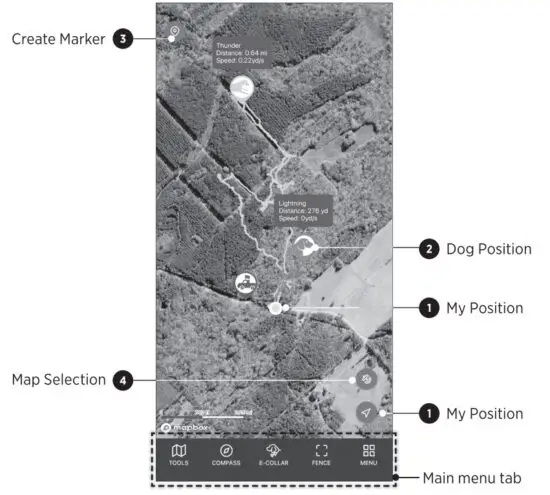 dogtra PT20U Pathfinder 2 Mini Advanced GPS Tracking and Training Device - figure 18