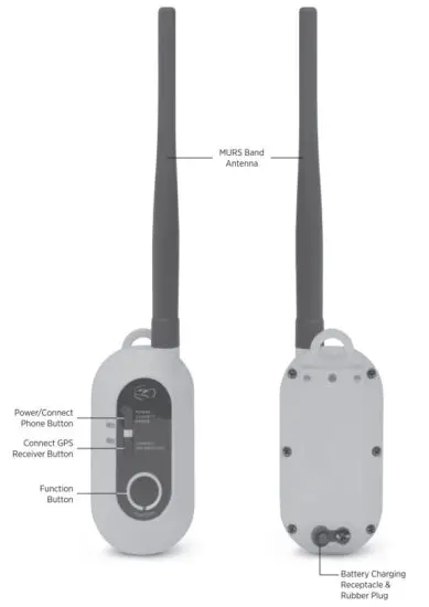dogtra PT20U Pathfinder 2 Mini Advanced GPS Tracking and Training Device - figure 3