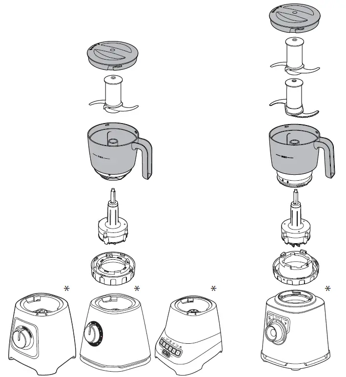 moulinex LM42 Blender Mixer-FIG1