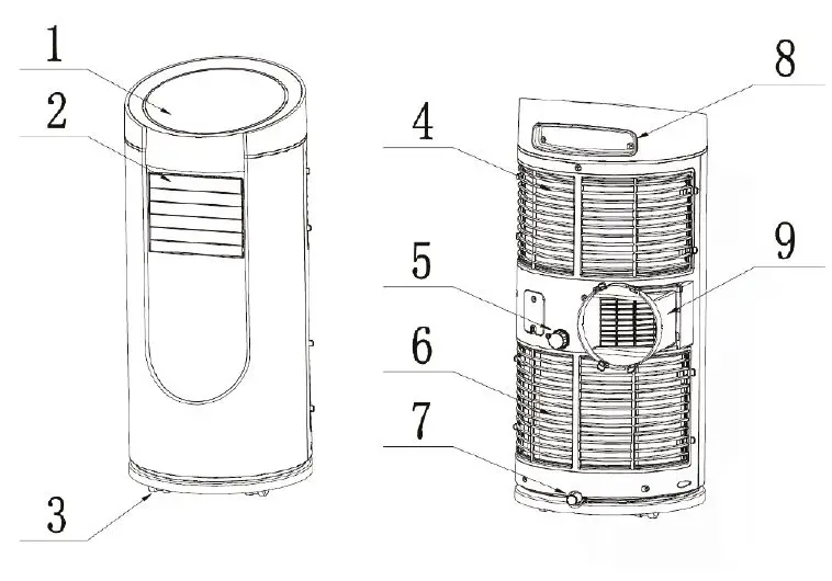KLARSTEIN 10034679 METROBREEZE MIAMI Air Conditioner-fig1