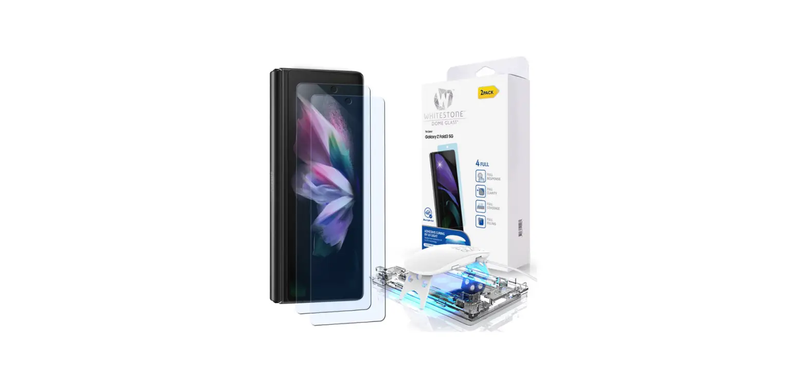 Whitestone Z Fold 3 Dome Silk Ultra Thin Glass Installation Guide