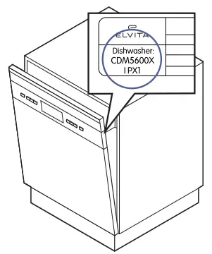 ELVITA CUI4703S Cool Oven Door Integrated Oven - 2