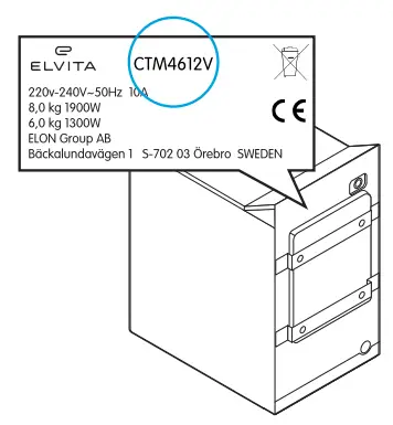 ELVITA CUI4703S Cool Oven Door Integrated Oven - 5