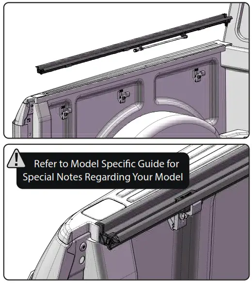 FLEX UnderCover Hard Folding Cover -Attach Side Mounting Rails