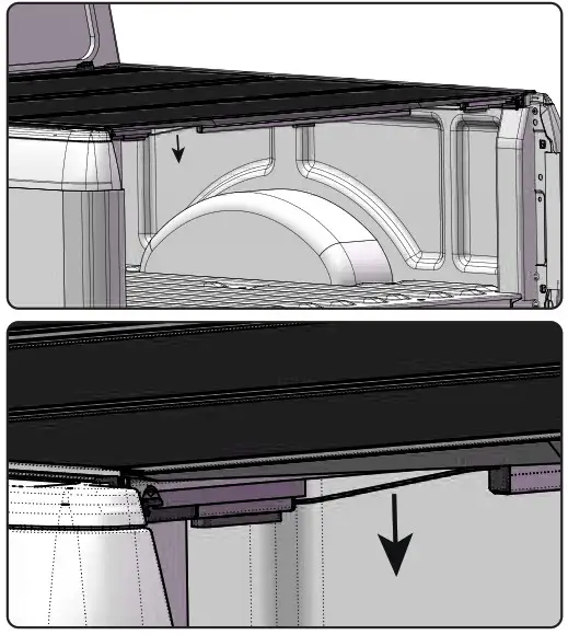 FLEX UnderCover Hard Folding Cover -Fold Cover up to Attach