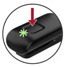 Starkey 2.4 GHz Mini Remote Microphone - Power On