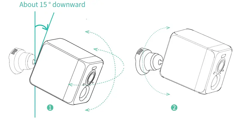 ZKTeco NG-C5300 Wireless Smart Battery Camera FIG 11