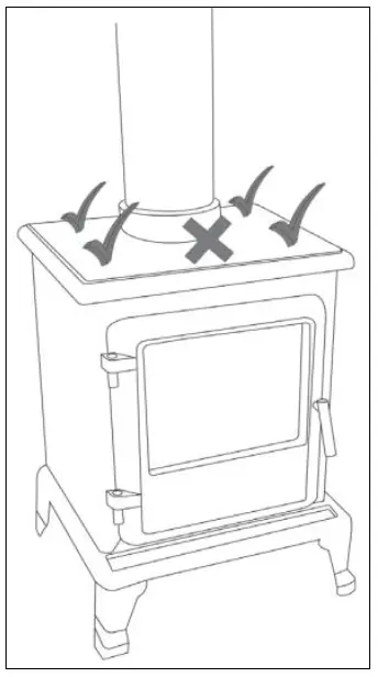 EUROM 365214 Kamin Vento Swing Fan 4