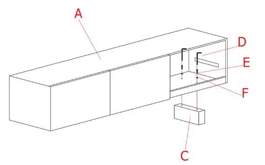 thdstatic 4bc931eb TV STAND Extendable Media Console - Parts List 2