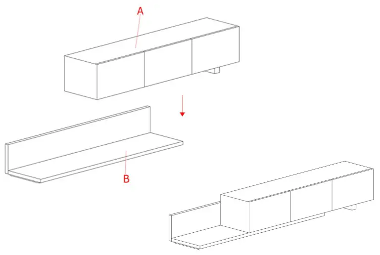 thdstatic 4bc931eb TV STAND Extendable Media Console - Parts List 3