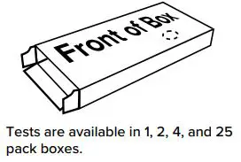 Speedy Swab Rapid COVID-19 Antigen Self-Test Instruction Manual - Bring test to room temperature