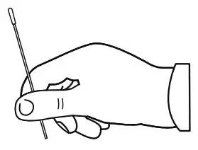 Speedy Swab Rapid COVID-19 Antigen Self-Test Instruction Manual - Open swab package