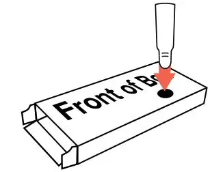 Speedy Swab Rapid COVID-19 Antigen Self-Test Instruction Manual - Remove test tube from it’s