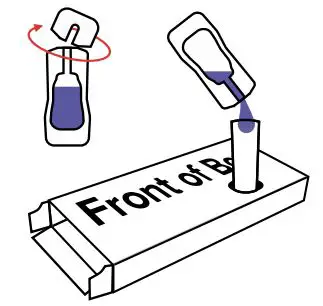 Speedy Swab Rapid COVID-19 Antigen Self-Test Instruction Manual - Twist the top