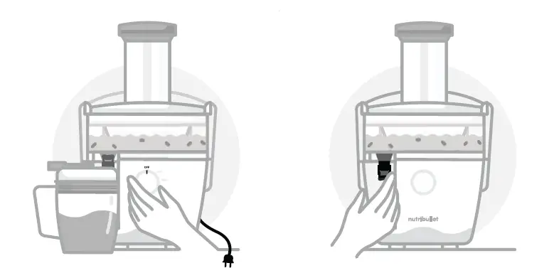 nutribullet NBJ200G 800W Fruit and Vegetable Juicer fig 15