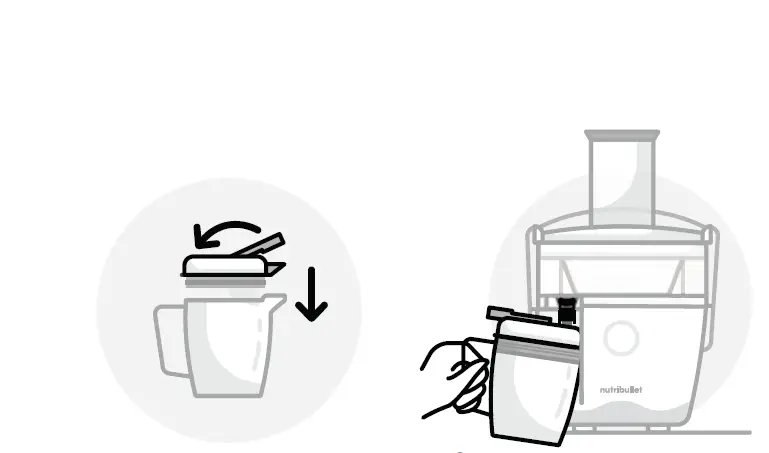 nutribullet NBJ200G 800W Fruit and Vegetable Juicer fig 7