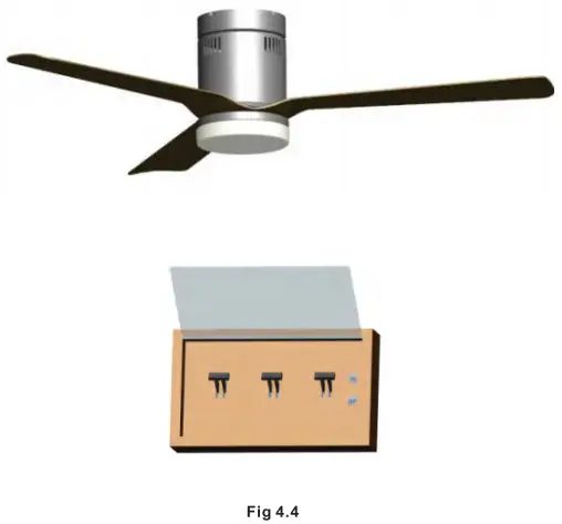 CARRO CES523PL Smart Ceiling Fan - Fig