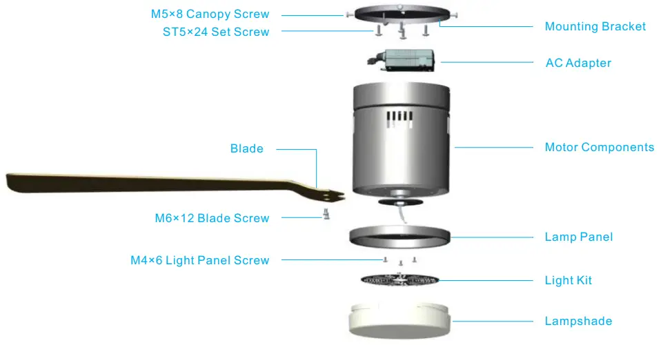 CARRO CES523PL Smart Ceiling Fan - Fig10